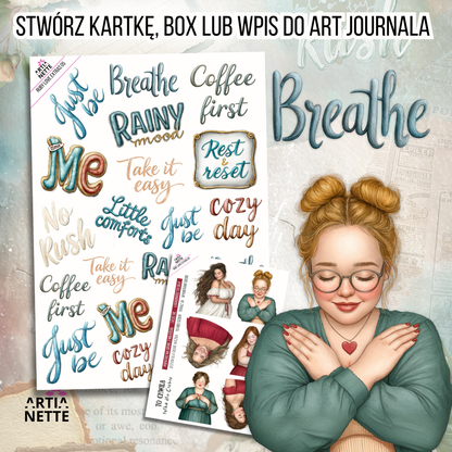 Zestaw grafik na Dzień Kobiet – 6 arkuszy A4 + 18 postaci PNG