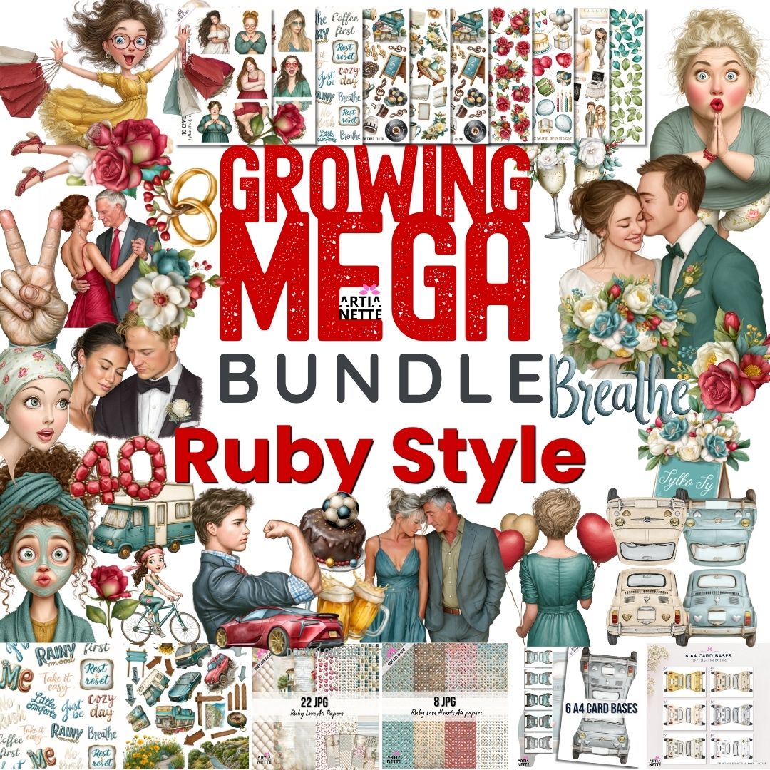 Rosnący Mega Bundle Ruby Style – kup raz i odbieraj wszystkie przyszłe aktualizacje | Artianette