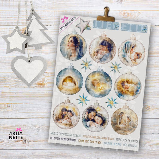 Wydruk A4 - Cozy Christmas SET 06