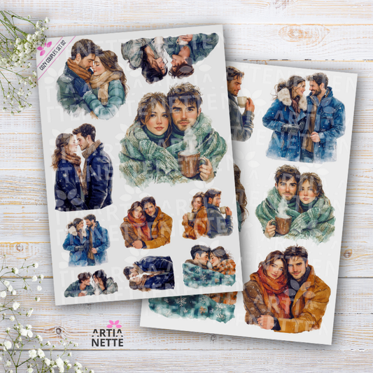 Wydruki A4 - Cozy Couples SET 02