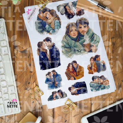 Wydruki A4 - Cozy Couples SET 02