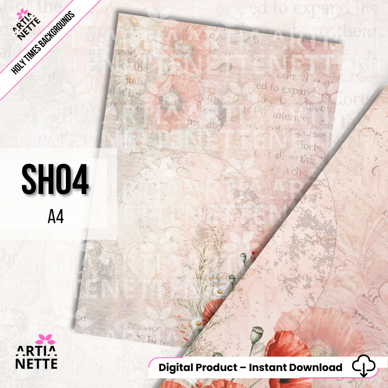 Holy Times 12 teł A4 - Komunia, chrzest, tła do zaproszeń