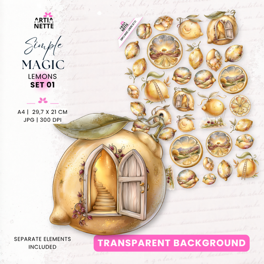 Simple Magic: Lemons SET 01