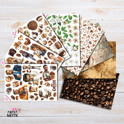 Artiabook Coffee Heaven Collection | Arkusze pojedyncze A4