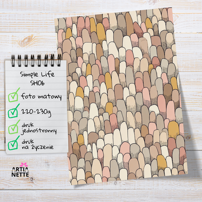 Artiabook Simple Life | Arkusze pojedyncze A4