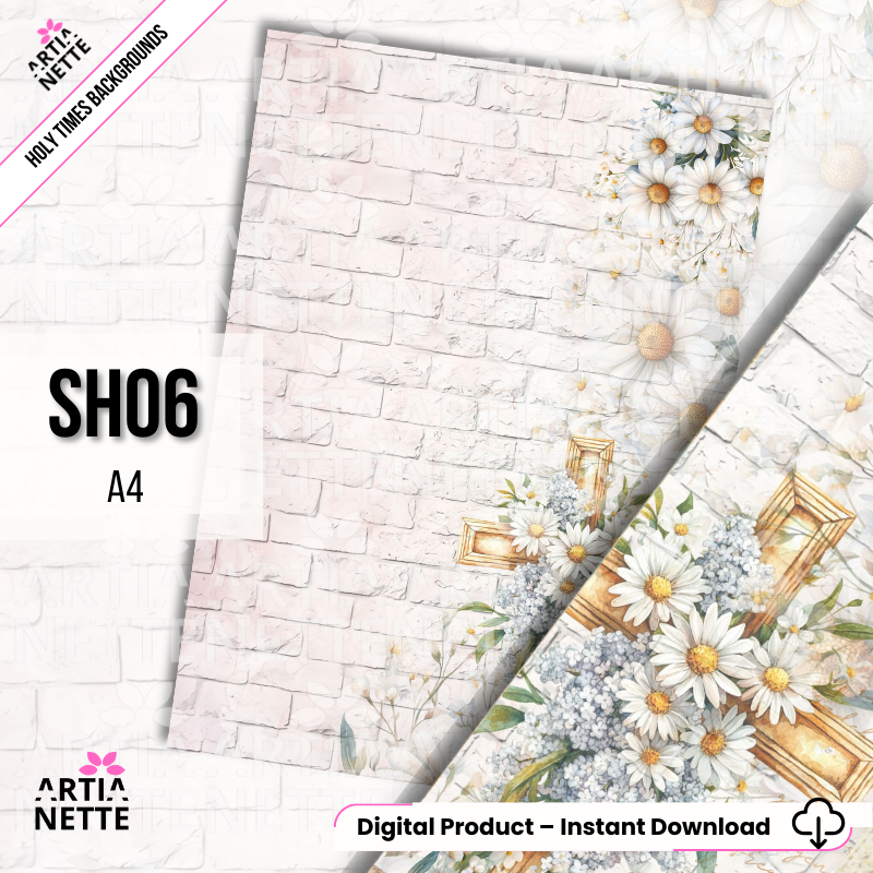 Holy Times 12 teł A4 - Komunia, chrzest, tła do zaproszeń