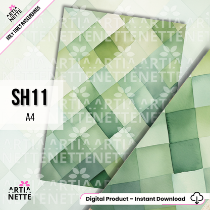 Holy Times 12 teł A4 - Komunia, chrzest, tła do zaproszeń