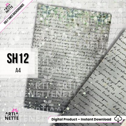 Holy Times 12 teł A4 - Komunia, chrzest, tła do zaproszeń