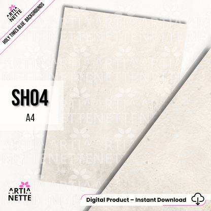 Holy Times Blue Backgrounds - 6 plików JPG - Arkusze A4 - Tła na Komunię i Chrzest