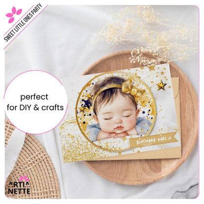 Sweet Little Ones Party Urocze Bobasy 8 PNG, Baby Shower Cyfrowe Grafiki, Urodziny Maluszka, Pliki PNG dla Dzieci
