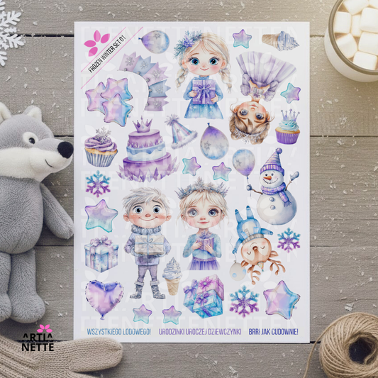 wydruk A4 papier do scrapbookingu, grafiki do wycinania, scrapbooking urodziny, 